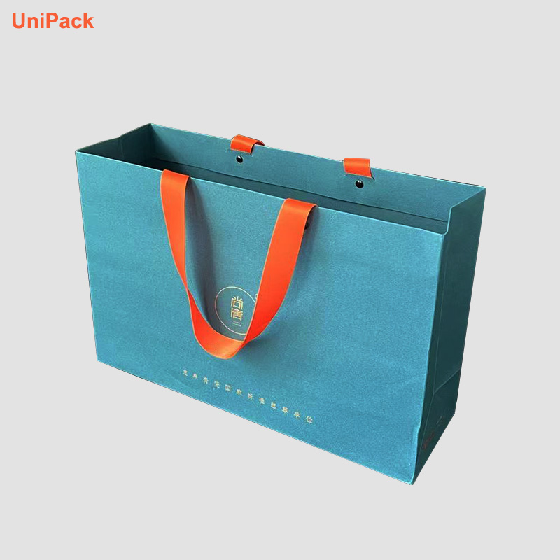 colored paper bag